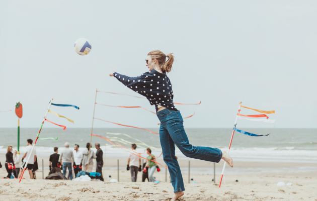 katwijk beachvolleybal vrijgezellenfeest vrouwen