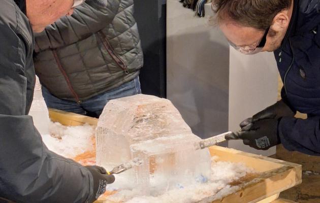  katwijk workshop ijsbeelden maken bedrijfsuitje 