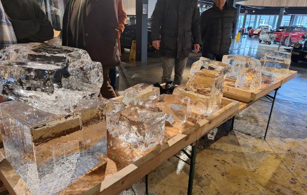 ice sculpting workshop katwijk 