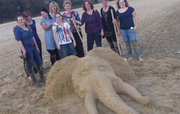 katwijk sand sculptures company outing